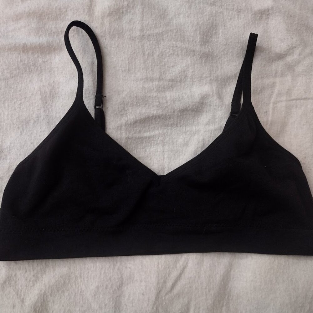 Wonder Nation Medium Black kids training bra